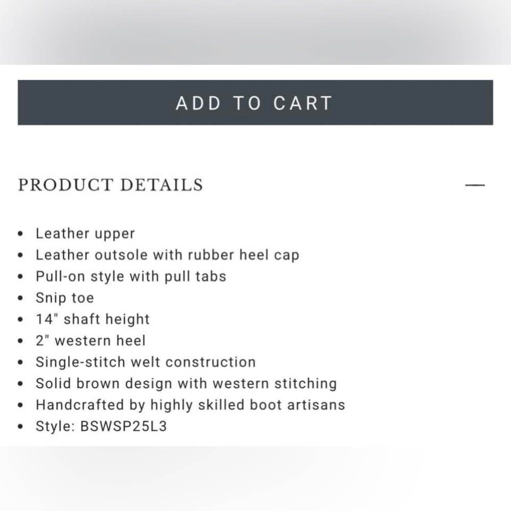 Boot Barn Shyanne Cowboy Boots - Picture 2 of 5